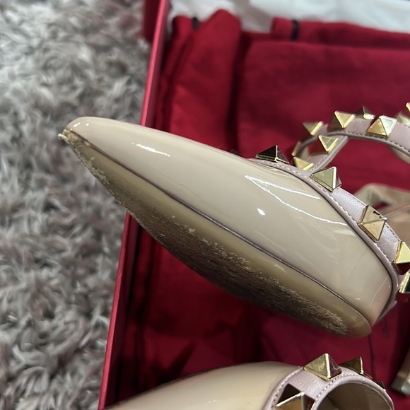 Valentino Garavani Rockstud 36 nude patent - Picture 3 of 5